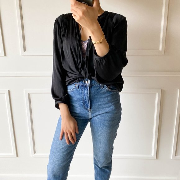 IRO Silky Blouse Small 36 - Picture 3 of 13